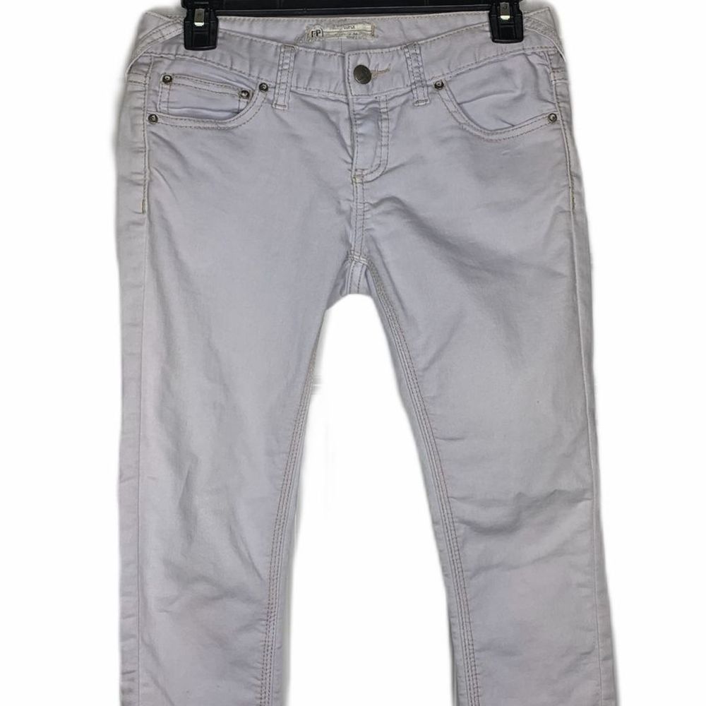 Free People Jeans Size 26‎ Gray 28X26 Tapered